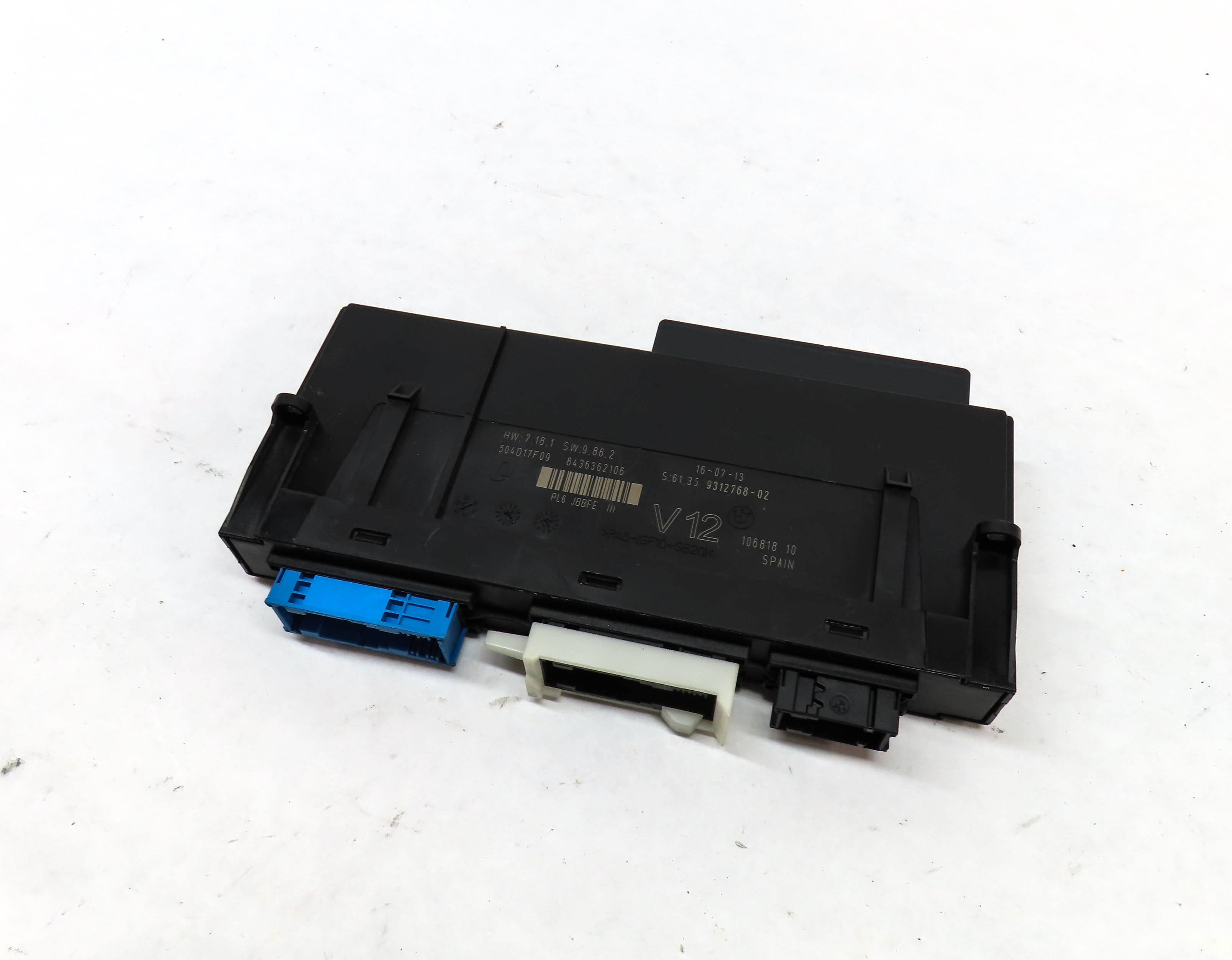 2014 BMW 650i GRAN COUPE (F06) MAIN PRIMARY BODY CONTROL MODULE BCM — exact item pictured